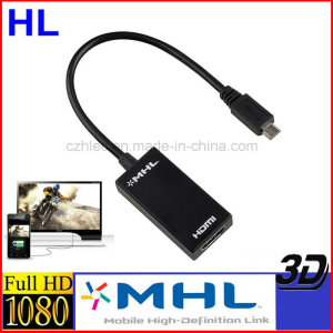 Mhl HDMI a Female to Micro USB 2.0 Adapter